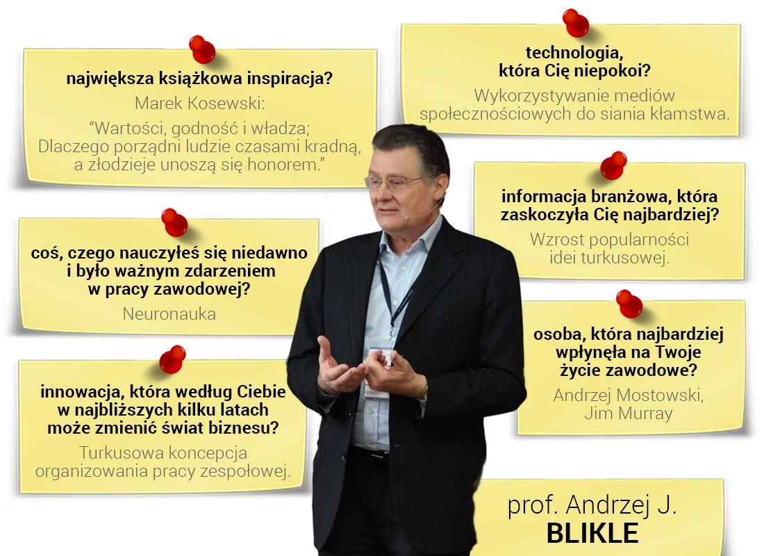 Prof. Andrzej Blikle o skutecznym zarządzaniu zespołem