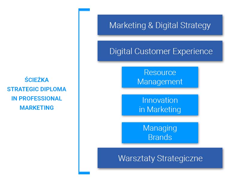Ścieżka strategiczna programu Diploma in Professional Marketing - CIM Ścieżka strategiczna programu Diploma in Professional Marketing - CIM