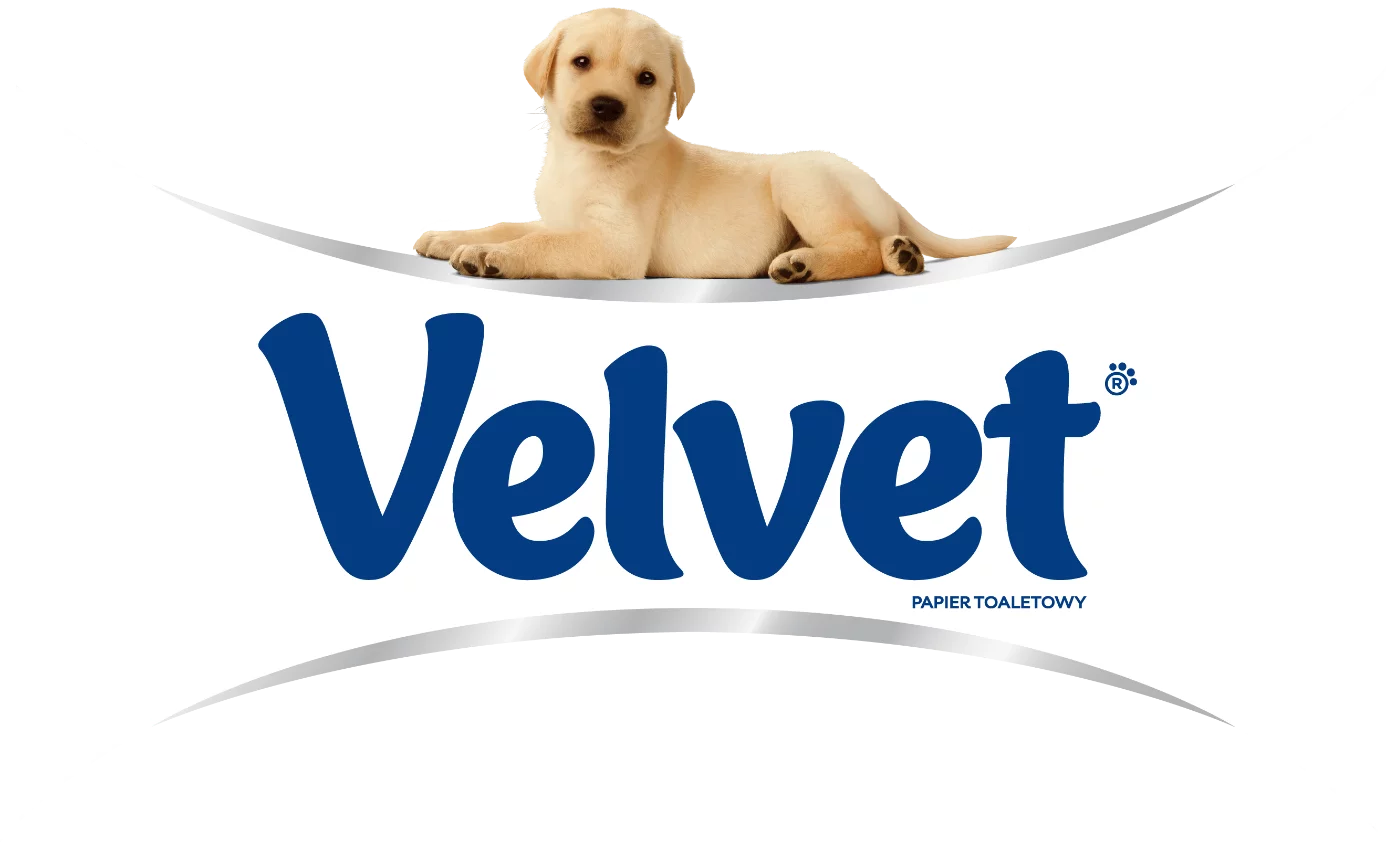Marka Velvet - psiaki w reklamie 